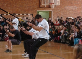 TRX-bemutatót tartott a csapat a Kossuth Zsuzsában