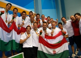 Szegediek vezérletével aranyérmes az Universiaden a magyar pólócsapat