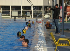 Nyitott medencében edzettünk, készülünk az FTC ellen