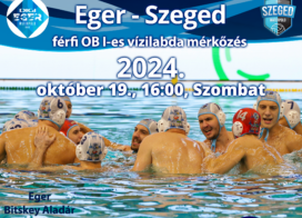 Szombaton Egerben játszik férfi csapatunk