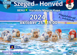 Pénteken a Honvédot fogadjuk a Magyar Kupa negyeddöntőjének első mérkőzésén