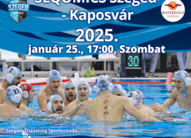 Folytatódik a bajnokság SEQOMICS Szeged – Kaposvár