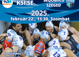 Fontos mérkőzés vár a SEQOMICS Szeged női vízilabdacsapatára a KSI ellen