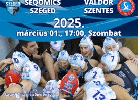 SEQOMICS Szeged – Valdor Szentes: Visszavágás reményében a Tiszavirág Sportuszodában