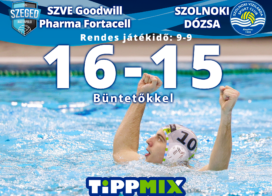 Drámai csatában gyüjtöttünk két pontot – büntetőkkel győztük le a Szolnokot!