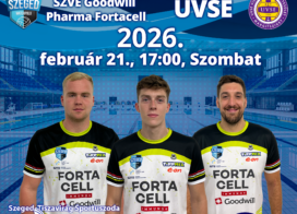 Hazai rangadó következik az UVSE ellen