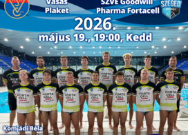 Ötödik helyért ugrik medencébe férfi csapatunk – indul a Vasas elleni párharc